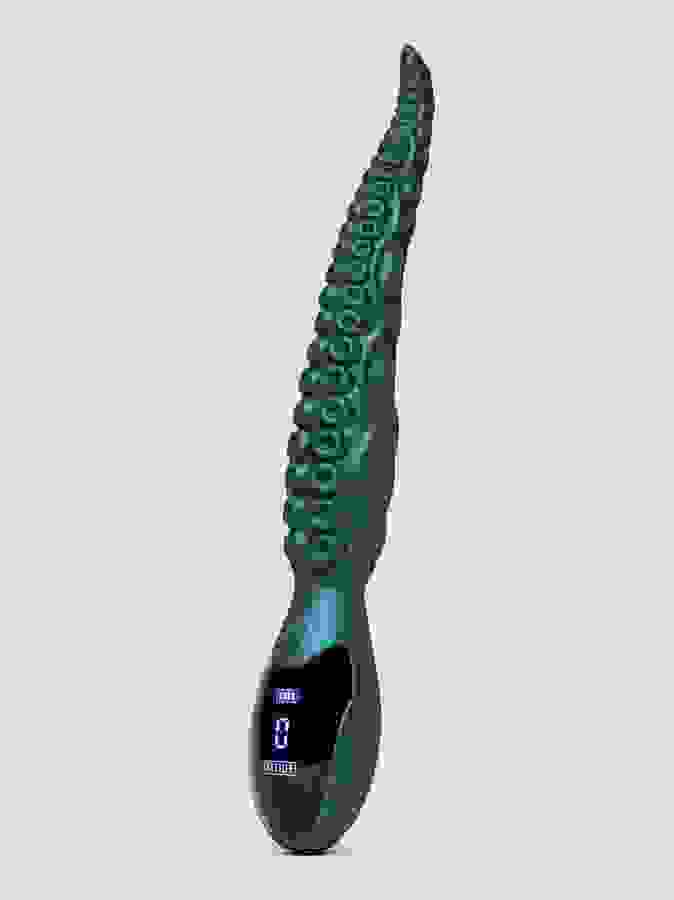 Lovehoney Fantasy Tentacle Dildo Vibrator, Green, hi-res